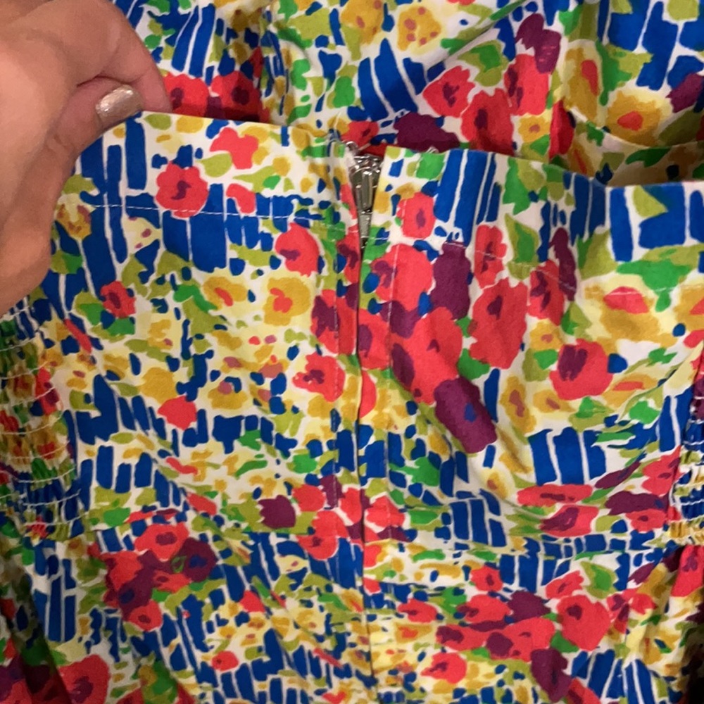 Anthropologie Girls From Savoy Garden Party Halter Dress - Picture 7 of 9